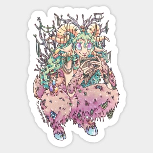 Pastel Faun Sticker